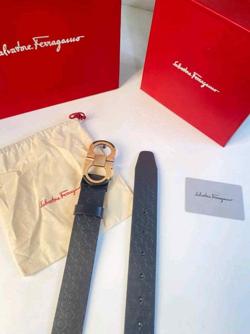 SALVATORE_FERRAGAMO PREMIUM BELT WID OG BOX ETC