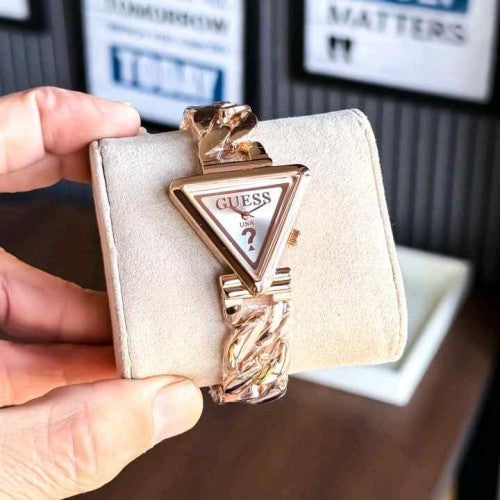 GUESS_LADIES WATCH ROSE_GOLD WHITE