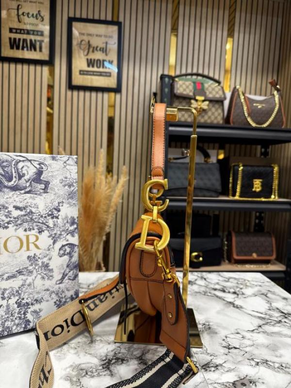 Christian_Dior_Saddle_With_Crossbody_Bag_With_Box_And_Dust_Bag_(Brown)