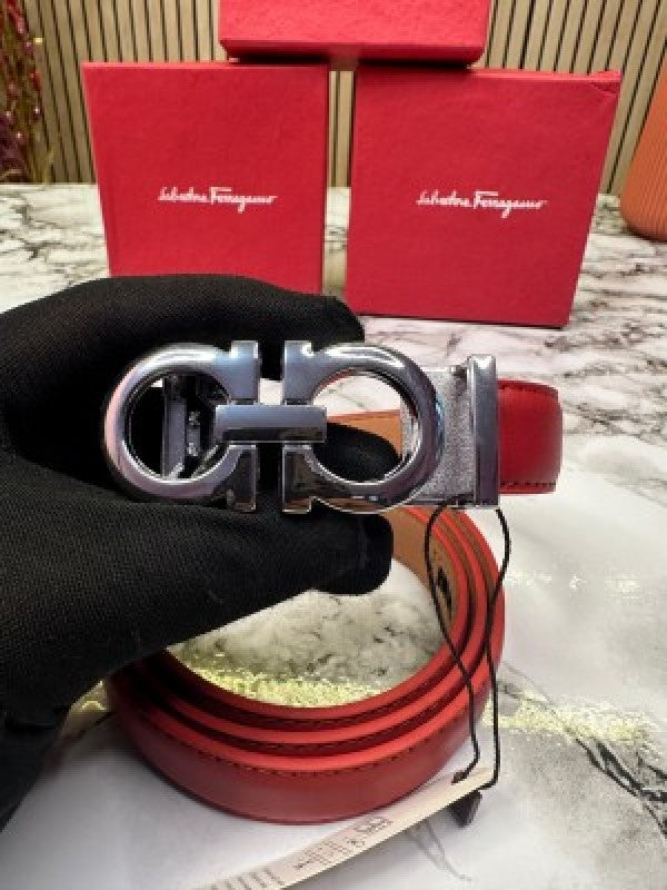 SALVATORE_FERRAGAMO PREMIUM LADIES BELT [RED]