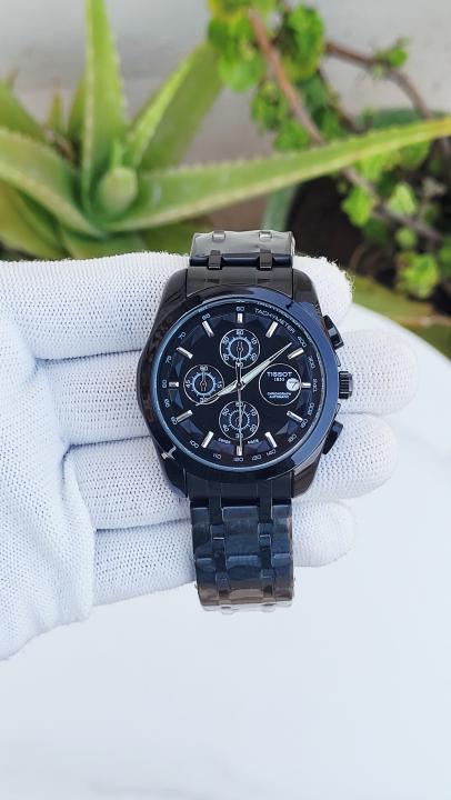 TISOT COUTURIER CHRONO FULL BLACK AT386