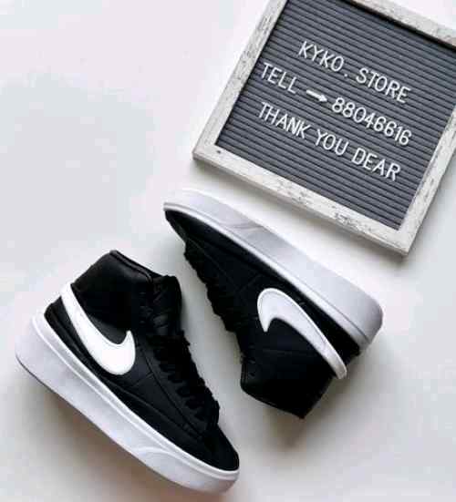 Nikee Blazer Phantom High Black White