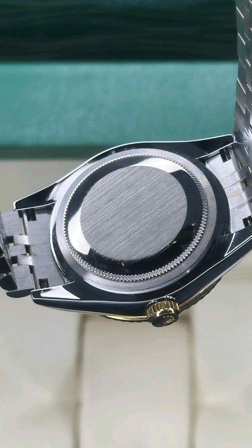 rollex_date just tow tone gold motif dial
