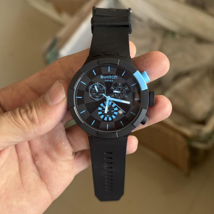 Swatc h Chronograph (All Working) Best Quality