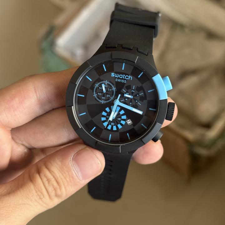 Swatc h Chronograph (All Working) Best Quality