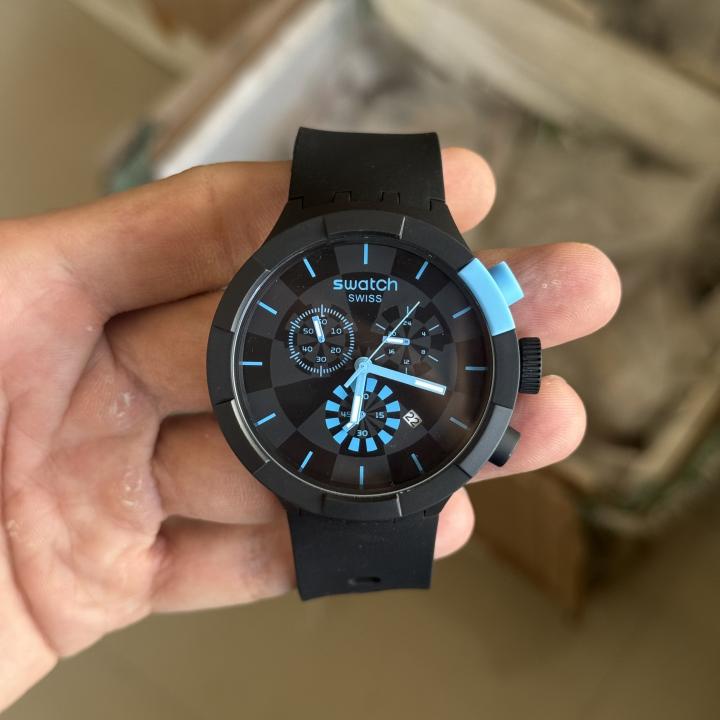 Swatc h Chronograph (All Working) Best Quality