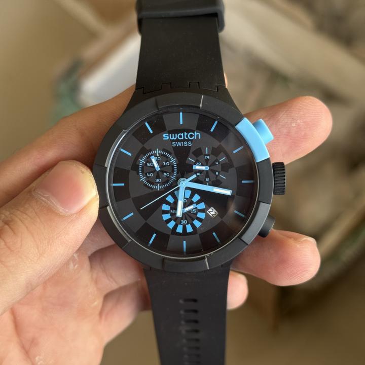 Swatc h Chronograph (All Working) Best Quality