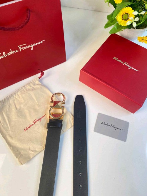 SALVATORE_FERRAGAMO PREMIUM BELT WID OG BOX ETC
