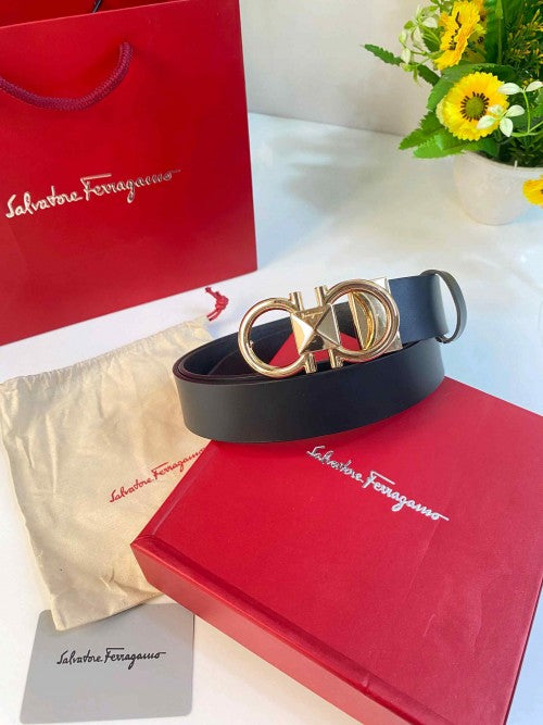 SALVATORE_FERRAGAMO PREMIUM BELT WID OG BOX ETC