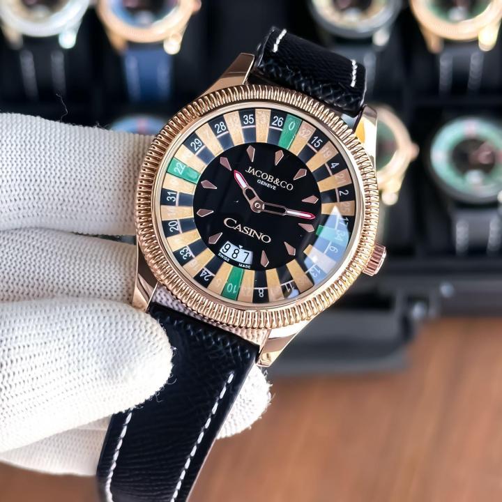 CASINO JACOB & CO FULL GOLD GREEN