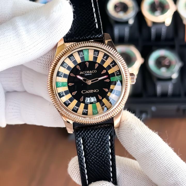 CASINO JACOB & CO FULL GOLD GREEN