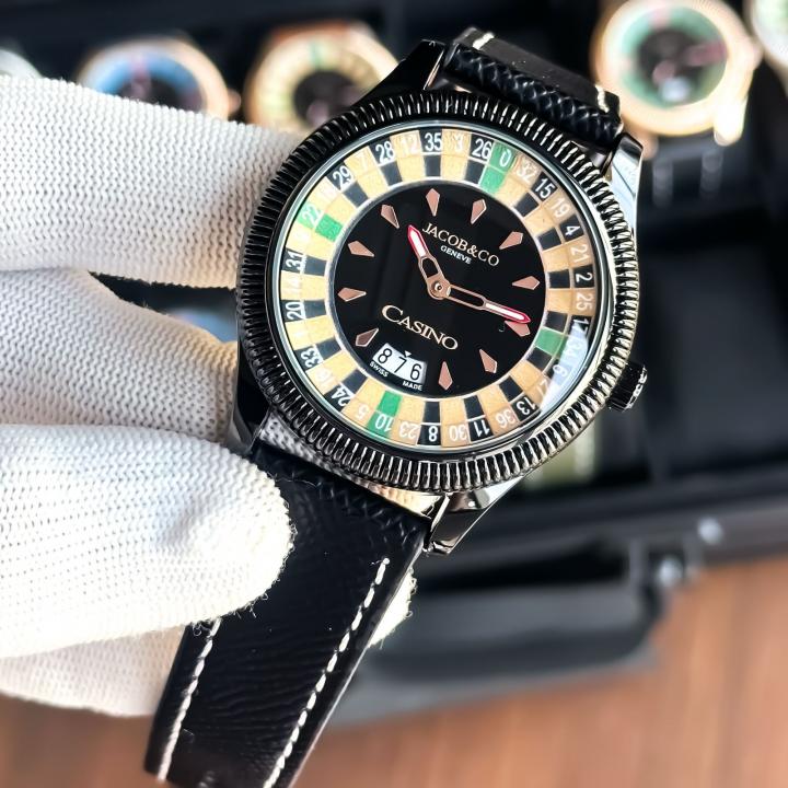 CASINO JACOB & CO FULL BLACK GREEN
