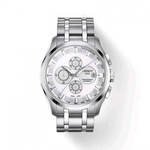 Tissot_couturier ultra premium silver white