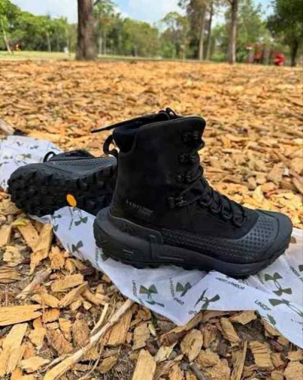 Under Armou_rr HOVR Infil Waterproof Tactical Boots black 606