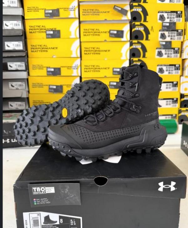 Under Armou_rr HOVR Infil Waterproof Tactical Boots black 606