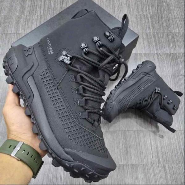 Under Armou_rr HOVR Infil Waterproof Tactical Boots black 606