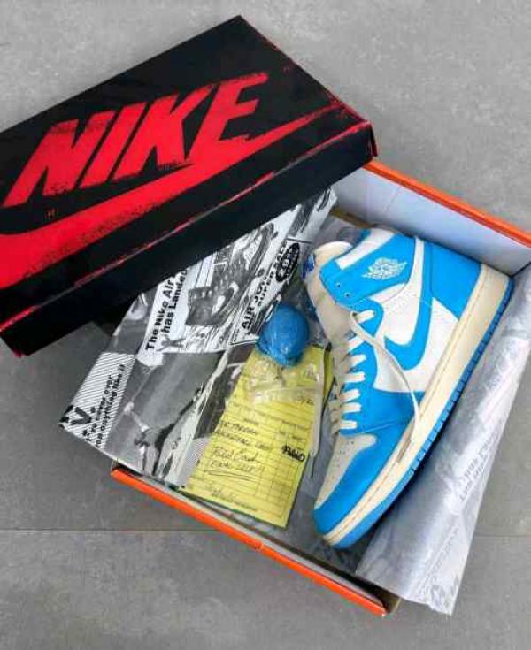 Jordan 1 High UNC Blue Reimagined With Special Box 609