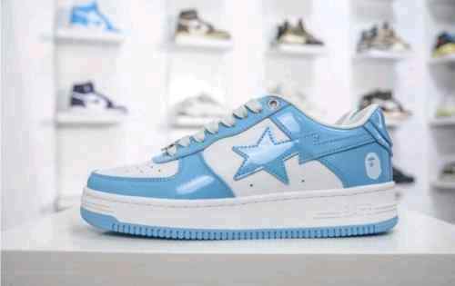 A BATHING APE BAPE STA LOW BLUE SALE