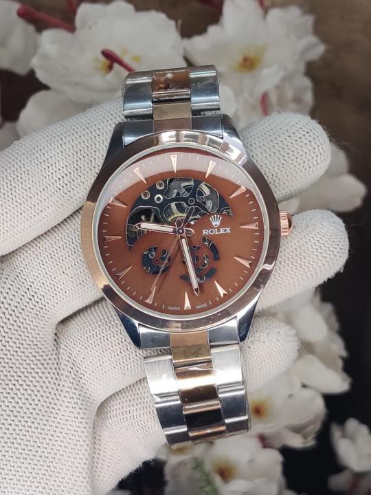 Role X Automatic Two Tone Brown Dial AT415