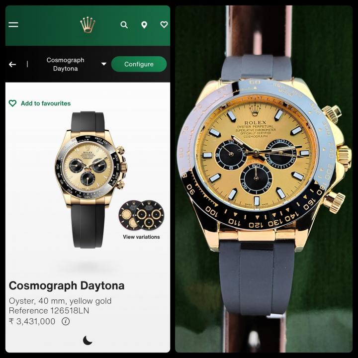 ROLE_X DAYTONA AUTOMATIC WATCH M-16