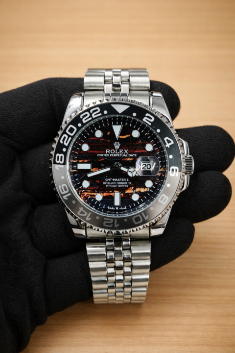 ROLEEX GMT MASTER 2B SILVER GREY AT309