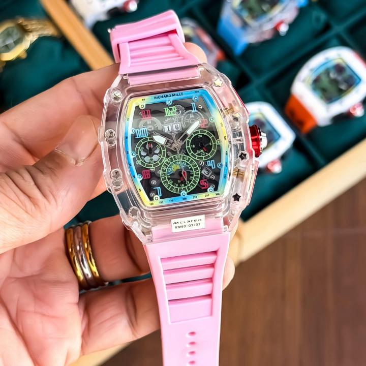 RICHARD_MILLE_PINK MENS WATCH