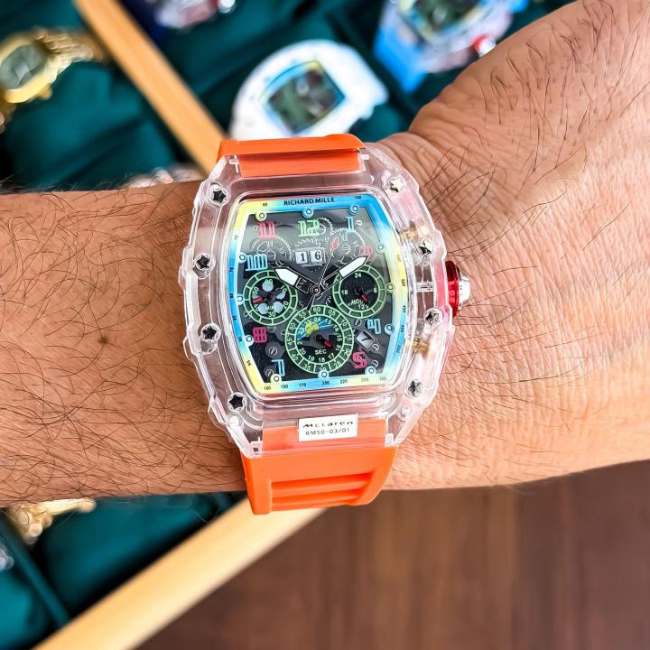 RICHARD_MILLE_ORANGE MENS WATCH