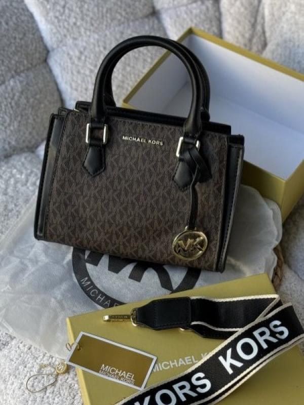 Michael_Kors Hope Handbag With Box And Dust Bag (Coffee-H2095)