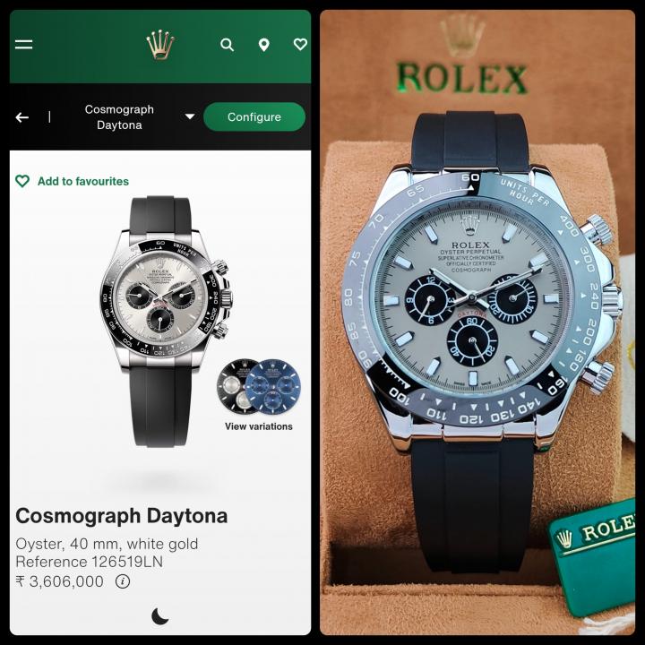 ROLE_EX DAYTONA AUTOMATIC WATCH M-15