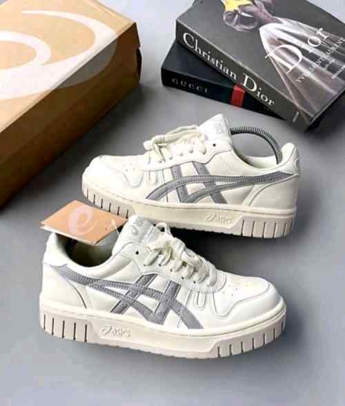 asicsss court mz cream grey SALE