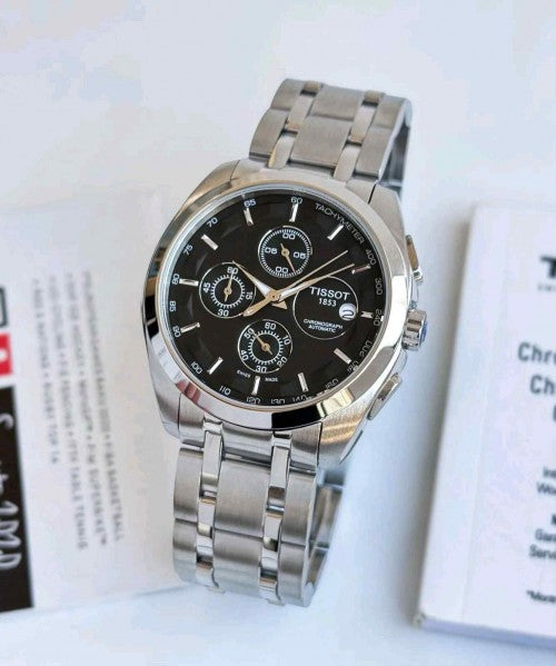 Tissot_couturier ultra premium silver black