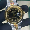 rollex_date just black gold diamond