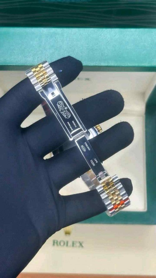 rollex_date just black gold diamond