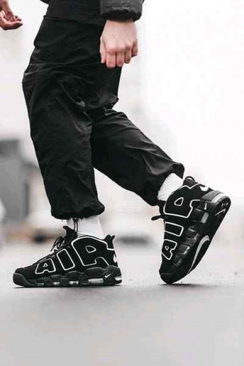 Nikee Air More Up Tempo Black