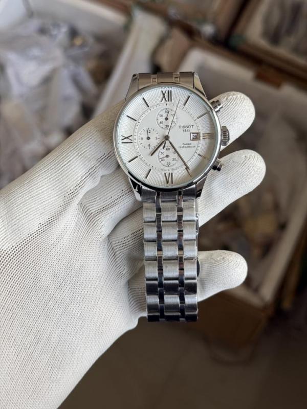 Tisso t Chemin 1853 Chronograph White (All Working)