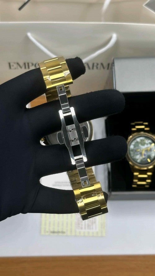 ARMA_EXCHANGE GOLD WITH SUN MOON DIAL AX1738
