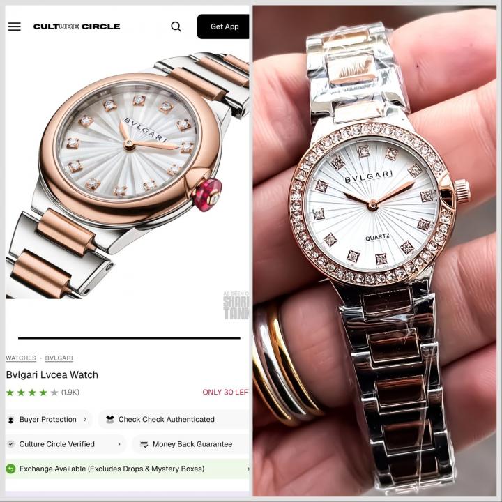 BVLGAR_I LVCEA  LADIES WATCH