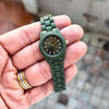 MICHAEL_L KORS LADIES GREEN DAIL WATCH