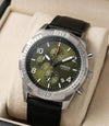 Fossii_l Bronson Chronograph Luggage Leather