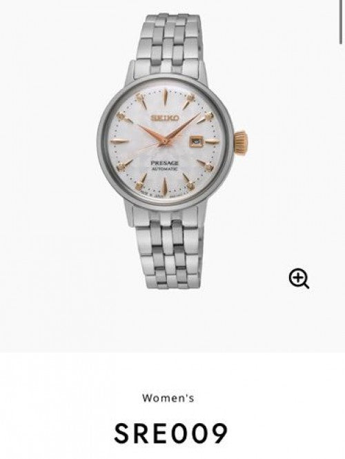 Seiko Presage Cocktail 34mm SRE009 Authentic Store Quality