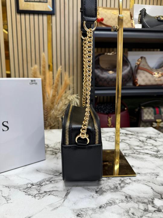 Guess Noreen Crossbody Bag With Box And Dust Bag (Black)