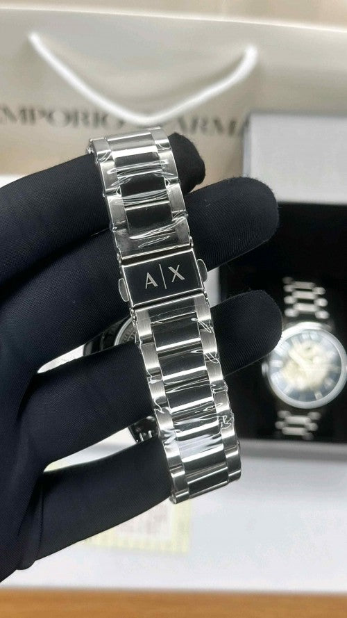 ARMA_ EXCHANGE AUTOMATIC SILVER BLUE