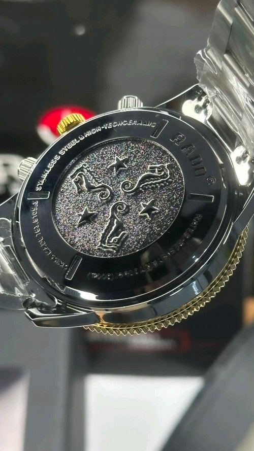 RADO_ CAPTAIN COOK tt BLUE DIAL