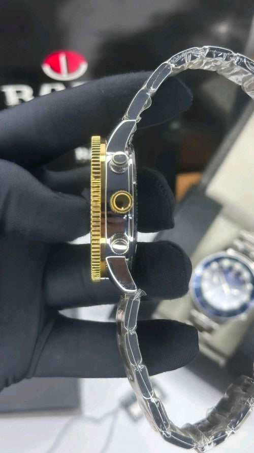 RADO_ CAPTAIN COOK tt BLUE DIAL