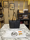 Michael_Kors Jet Set Travel Double Pocket Tote Bag With Dust Bag Including Card (Black) (M2510)