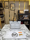 Michael_Kors Jet Set Travel Double Pocket Tote Bag With Dust Bag Including Card (Vanilla) (M2510)