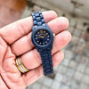 MICHAEL_L KORS LADIES BLUE DAIL WATCH