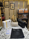 Chane_l Quilted Flap Closure CC Logo With Original Packaging (White-1112)