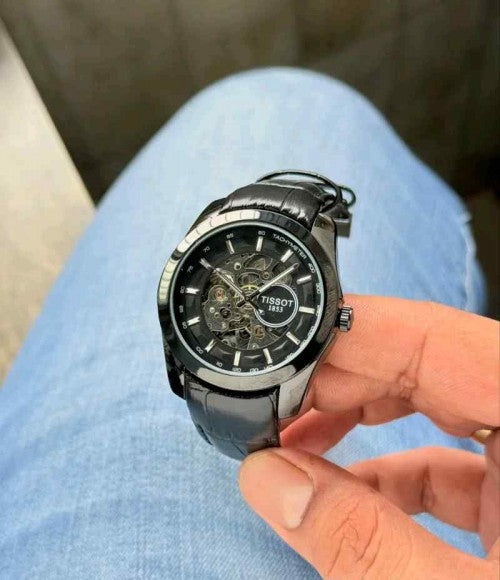 TISSOT_ 1853 COUTURIER AUTOMATIC ALL BLACK
