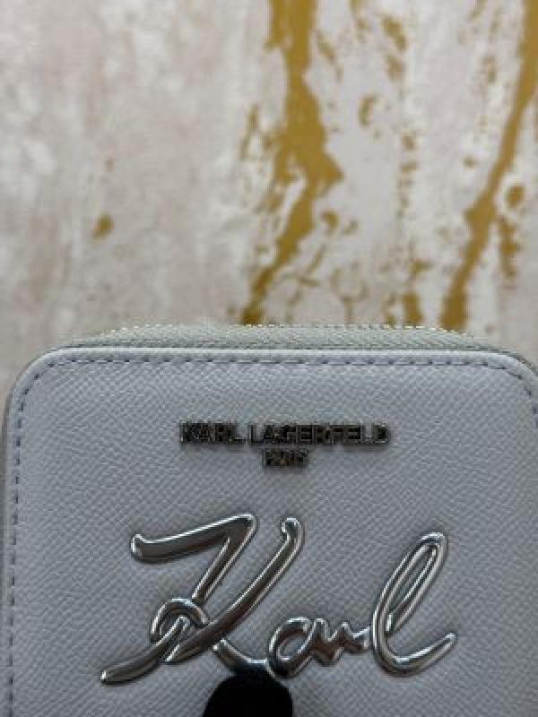 Karl lagerfeld Zipper Around Wallet With Box (KXD016)